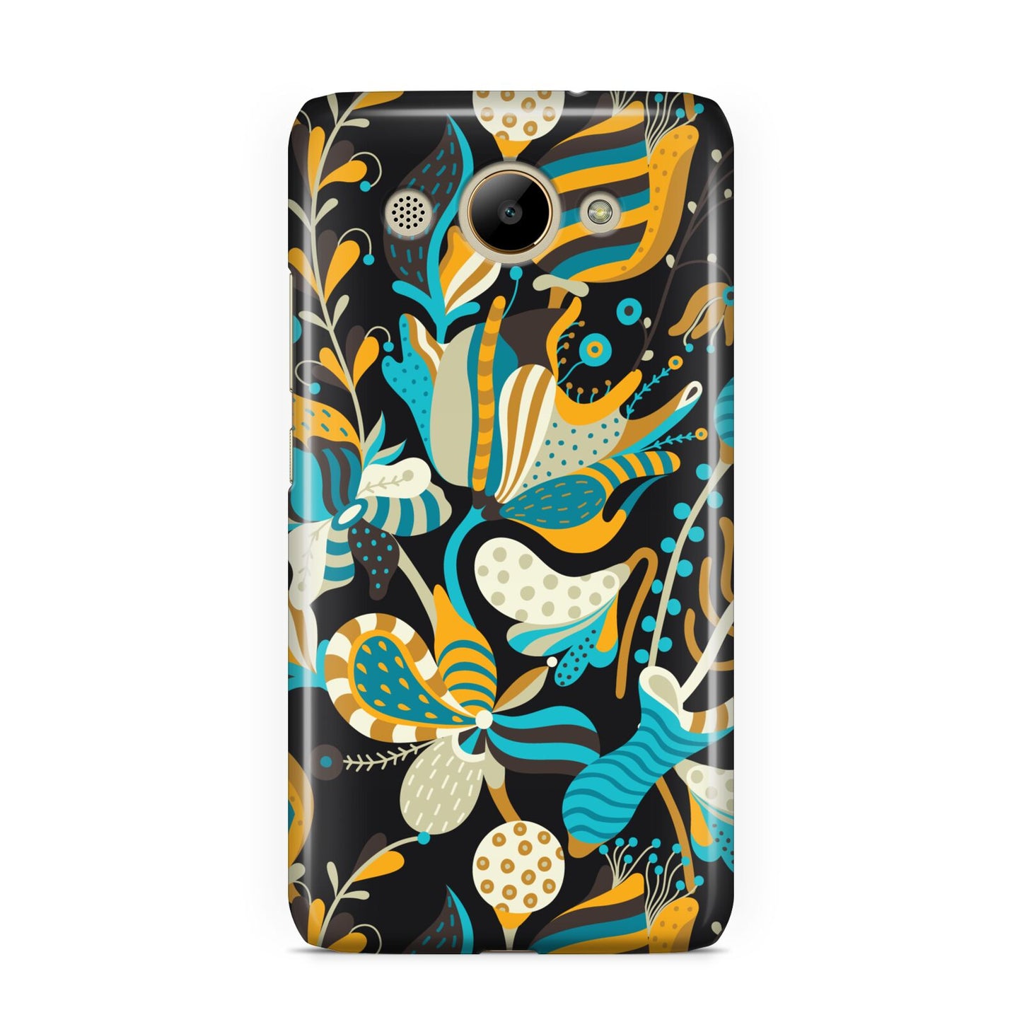 Colourful Floral Huawei Y3 2017