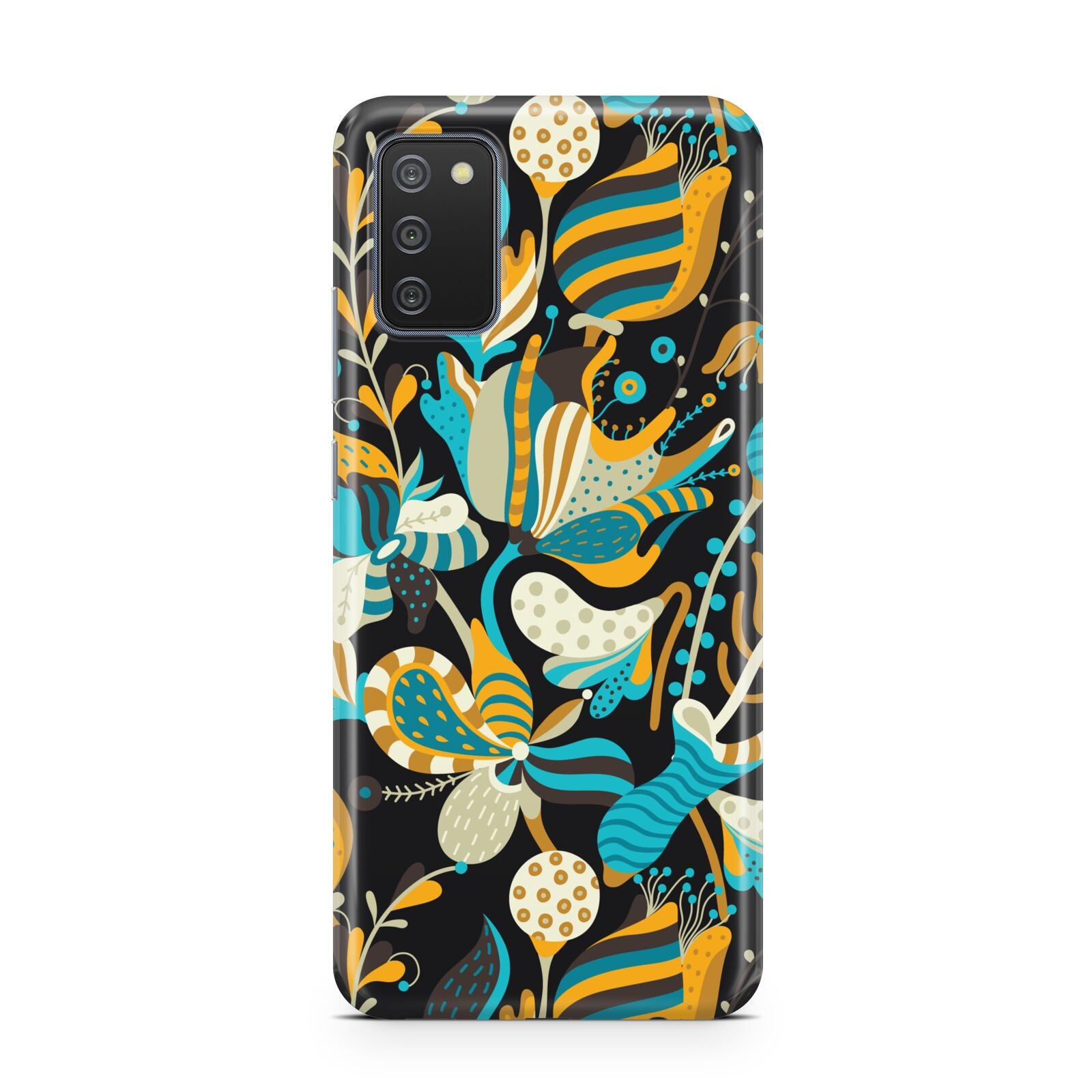 Colourful Floral Samsung A02s Case