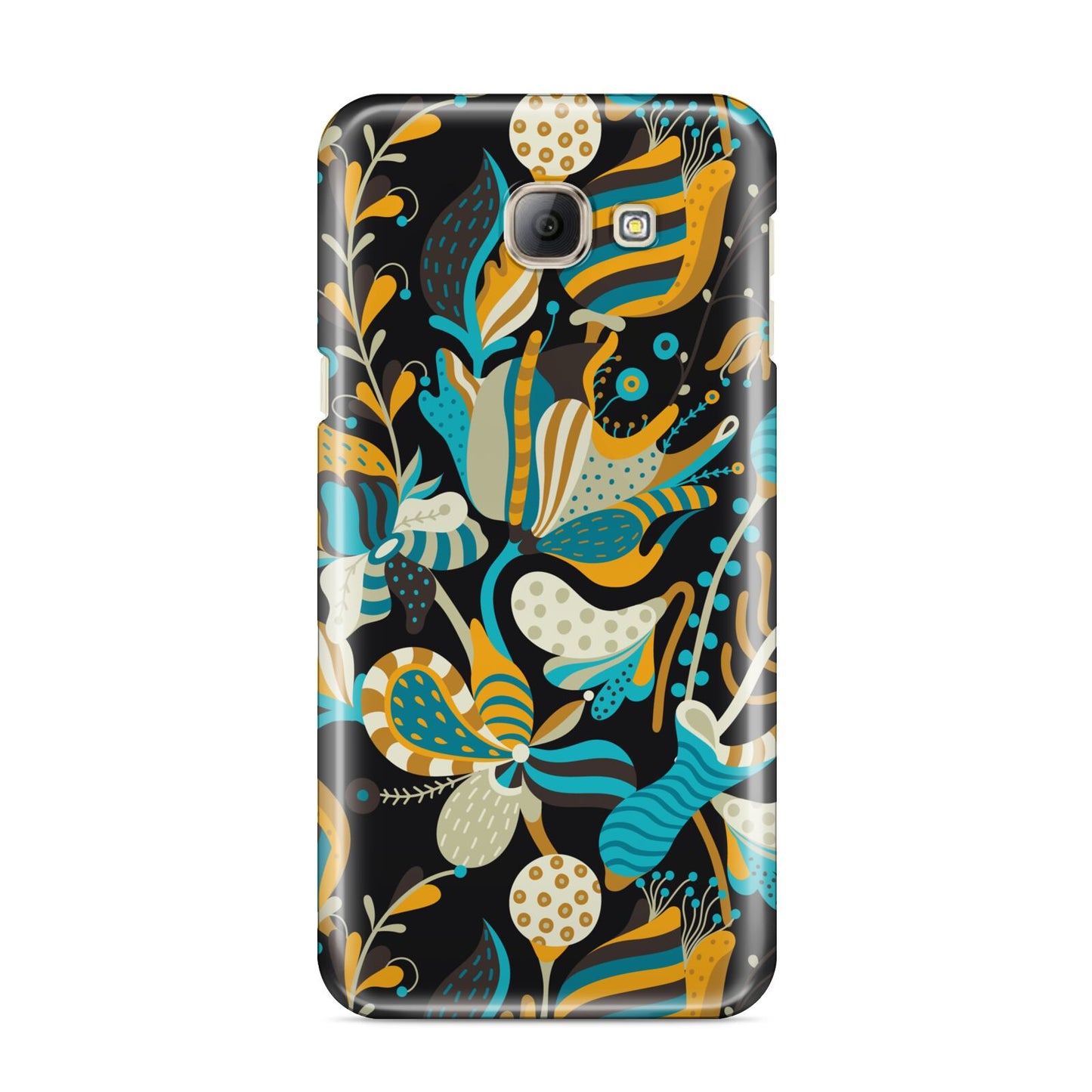 Colourful Floral Samsung Galaxy A8 2016 Case