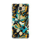 Colourful Floral Samsung Galaxy A9 2016 Case on gold phone