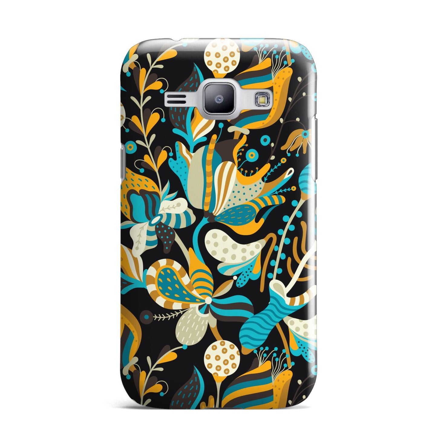 Colourful Floral Samsung Galaxy J1 2015 Case