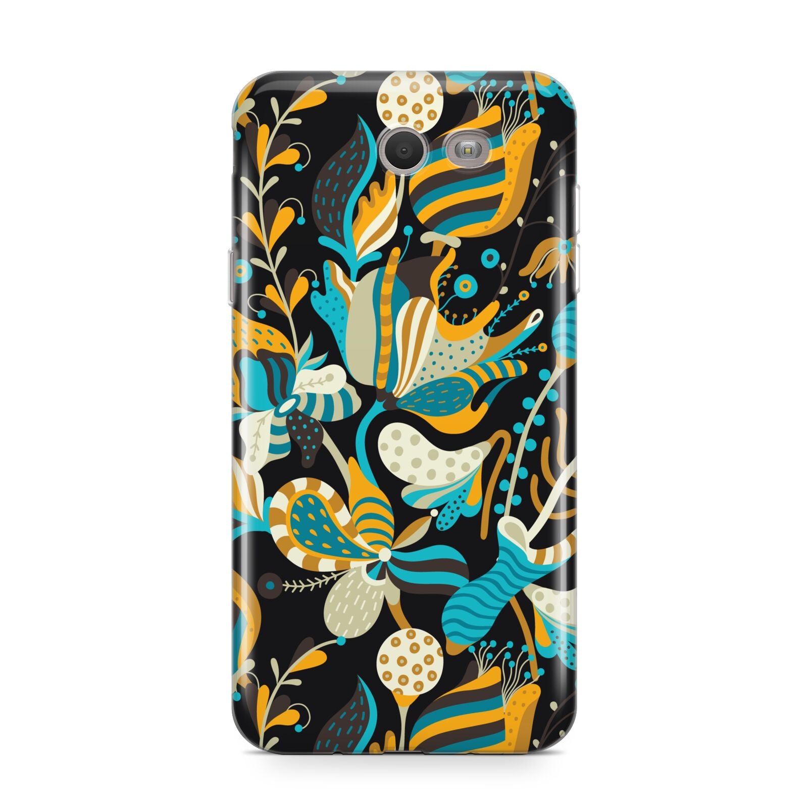 Colourful Floral Samsung Galaxy J7 2017 Case