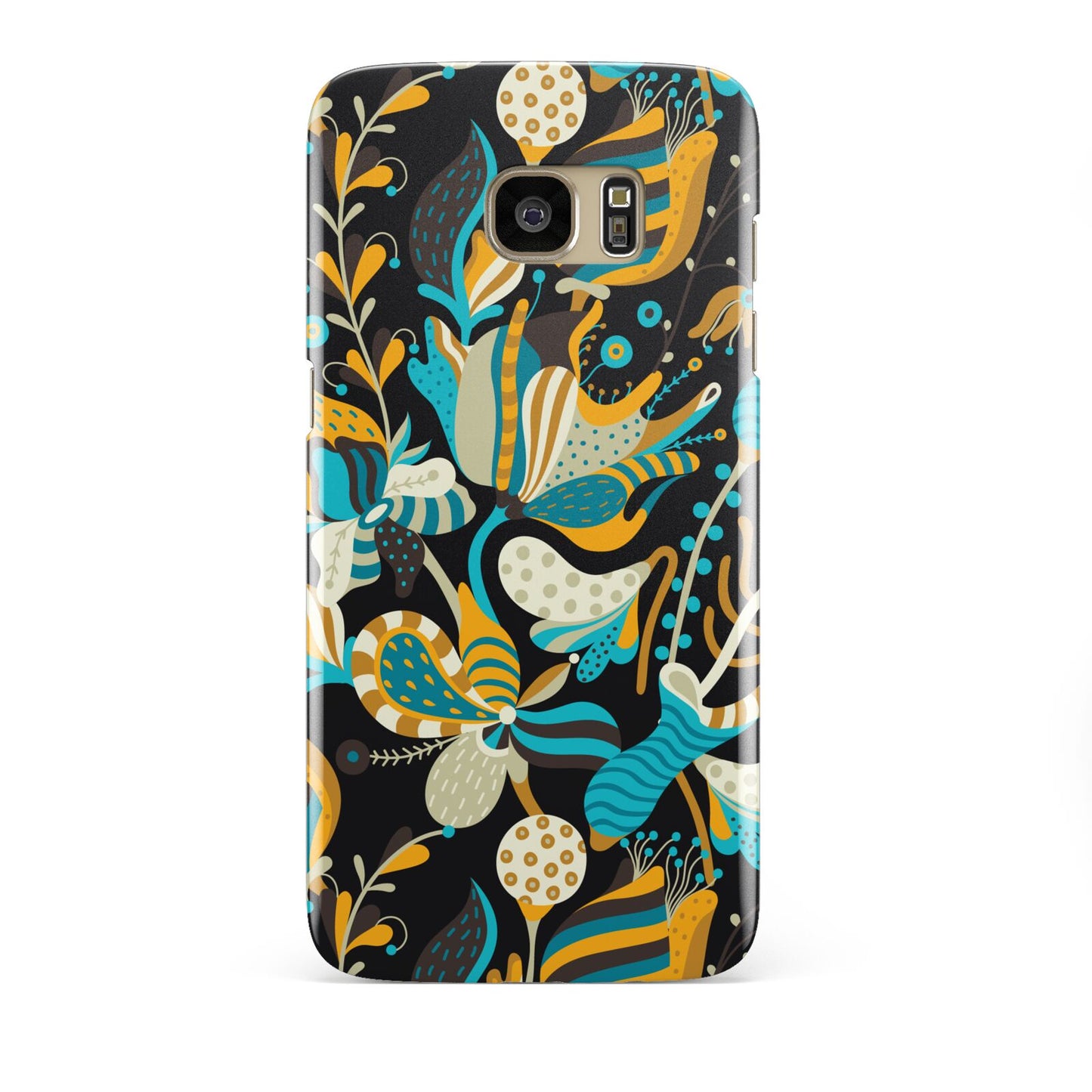 Colourful Floral Samsung Galaxy S7 Edge Case