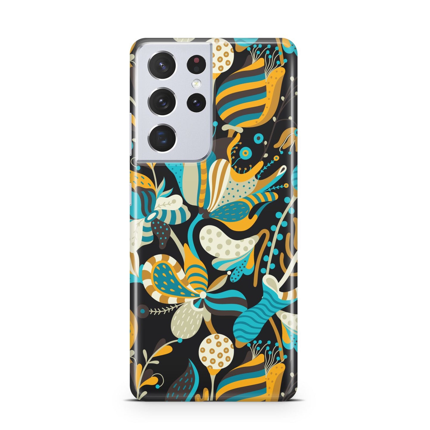 Colourful Floral Samsung S21 Ultra Case
