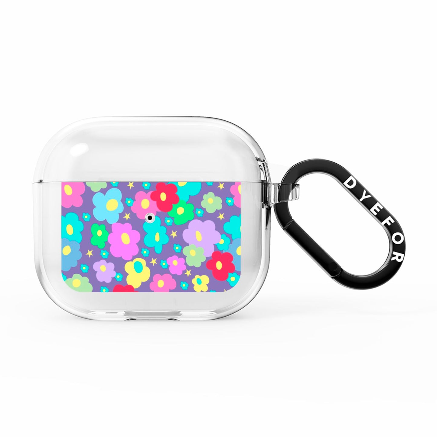 Colourful Flowers AirPods Clear Case 3rd Gen
