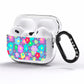 Colourful Flowers AirPods Pro Clear Case Side Image