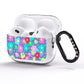 Colourful Flowers AirPods Pro Glitter Case Side Image