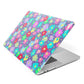 Colourful Flowers Apple MacBook Case Side View