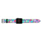 Colourful Flowers Apple Watch Strap Landscape Image Space Grey Hardware