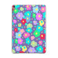 Colourful Flowers Apple iPad Grey Case