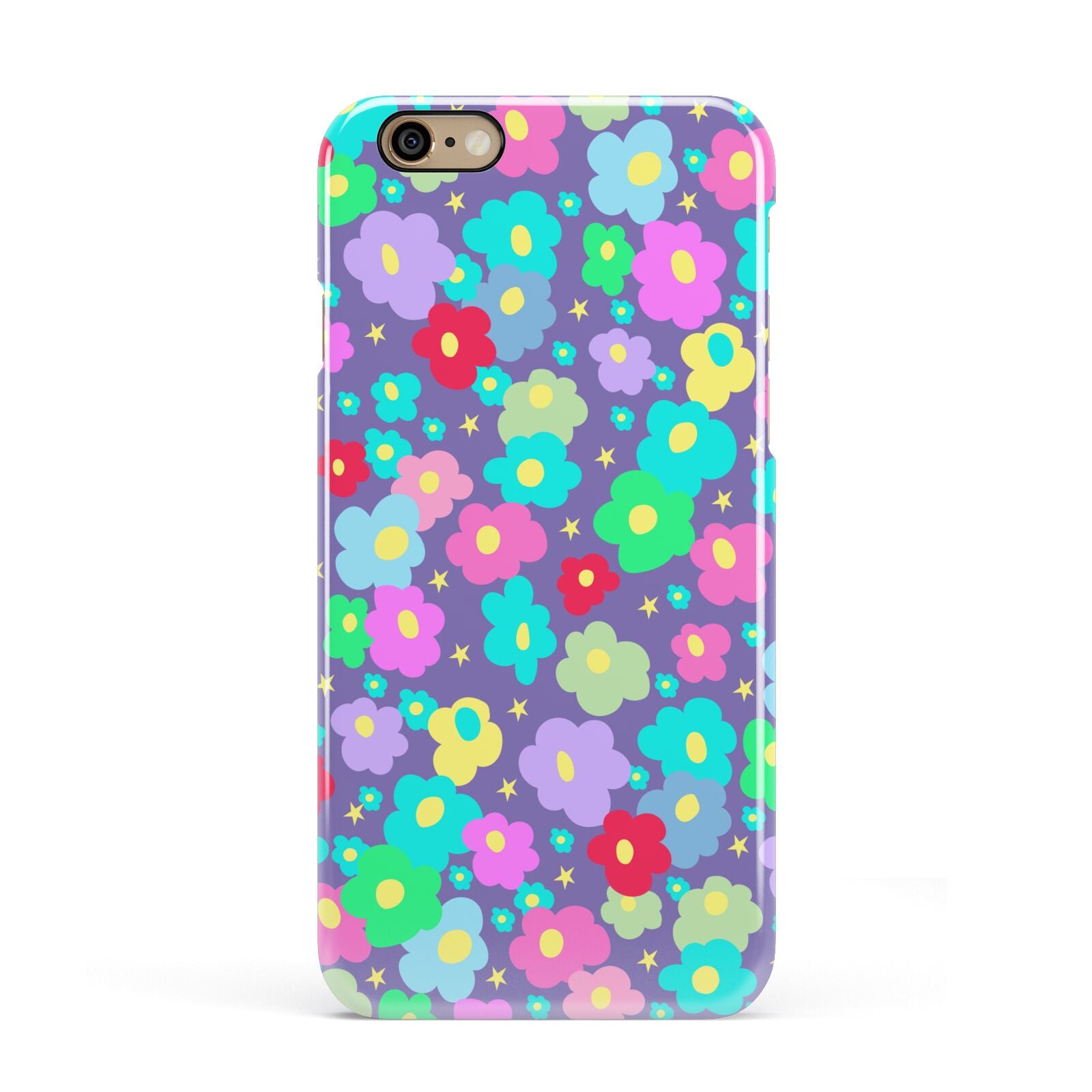 Colourful Flowers Apple iPhone 6 3D Snap Case