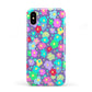 Colourful Flowers Apple iPhone XS 3D Tough