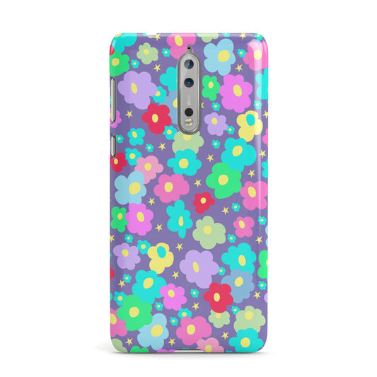 Colourful Flowers Nokia Case