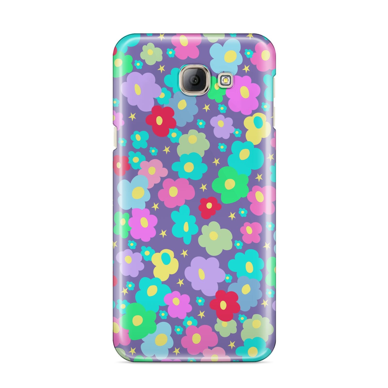 Colourful Flowers Samsung Galaxy A8 2016 Case