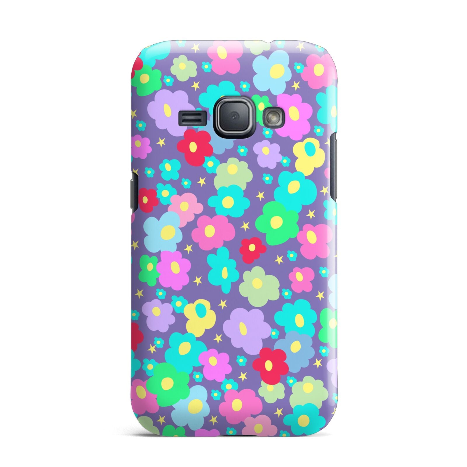 Colourful Flowers Samsung Galaxy J1 2016 Case