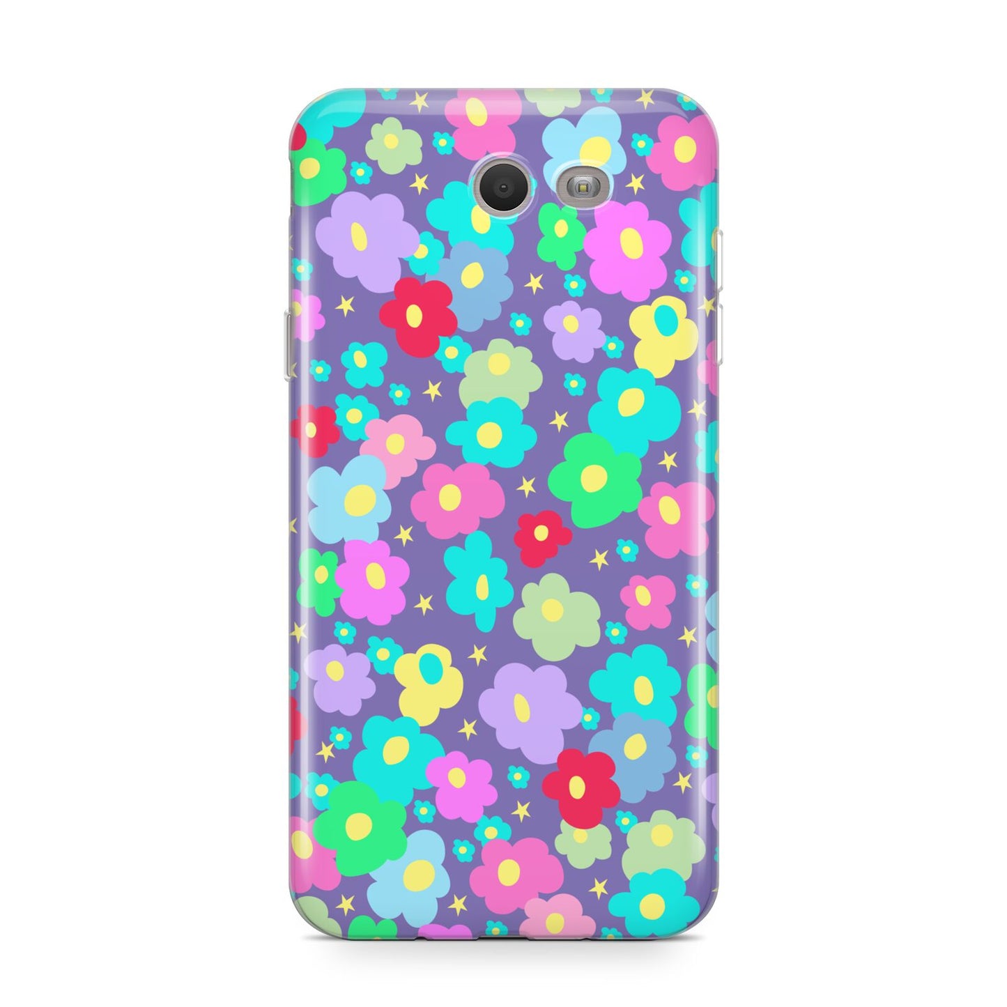 Colourful Flowers Samsung Galaxy J7 2017 Case