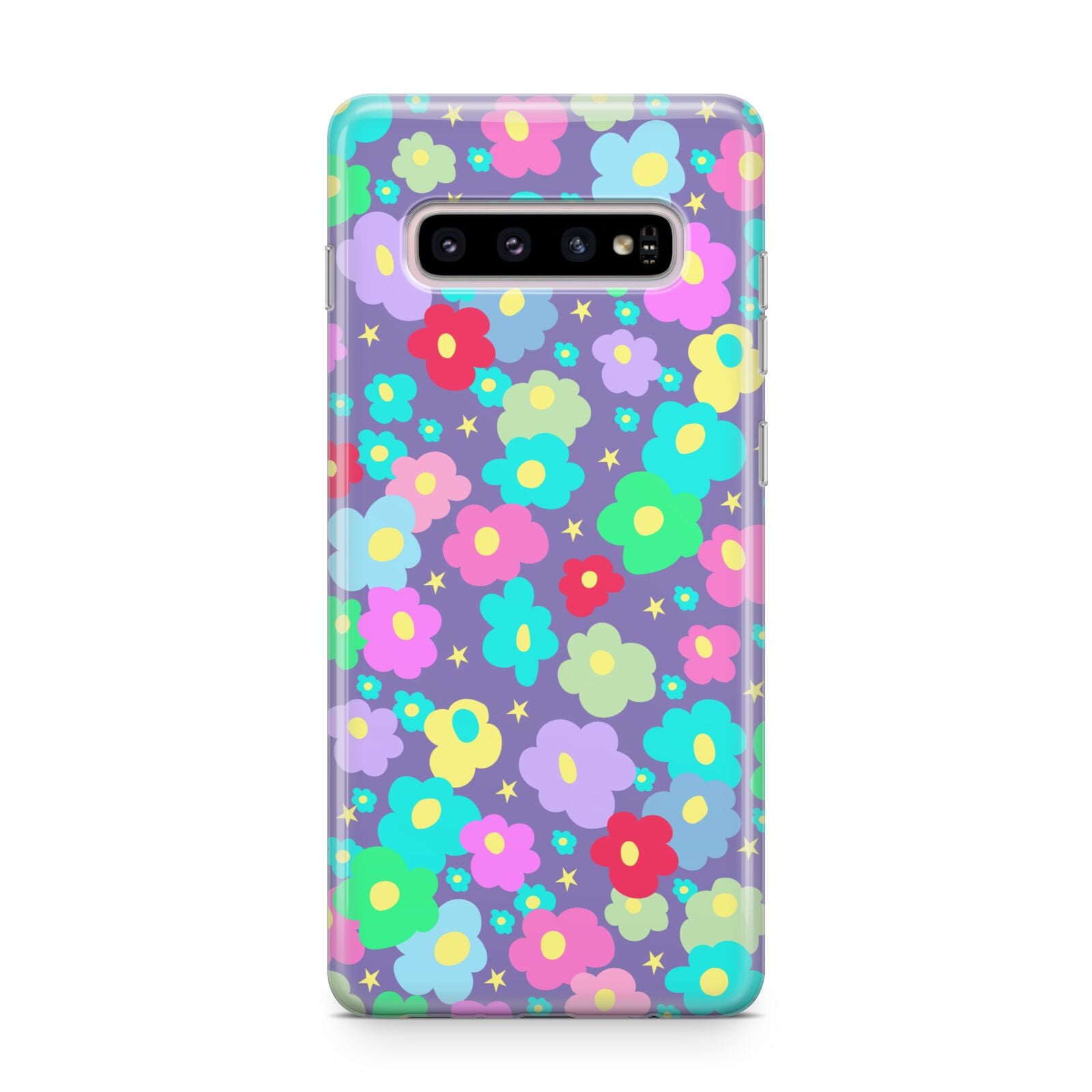 Colourful Flowers Samsung Galaxy S10 Plus Case
