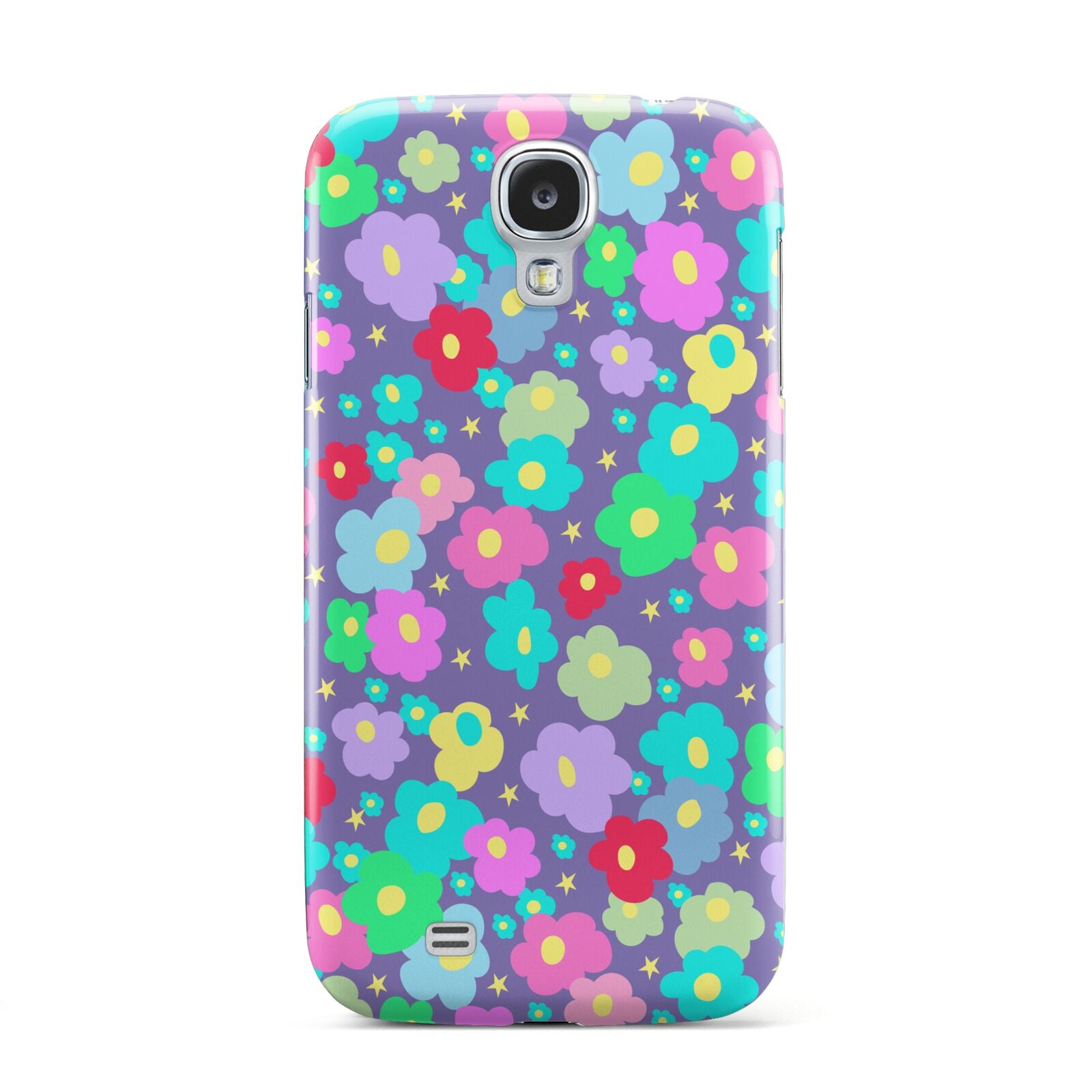 Colourful Flowers Samsung Galaxy S4 Case