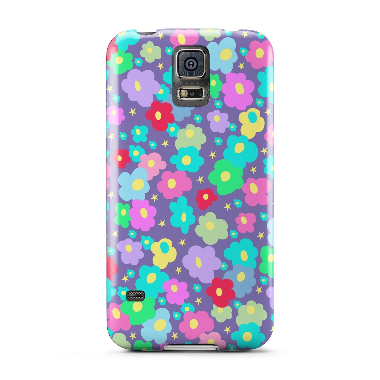 Colourful Flowers Samsung Galaxy S5 Case