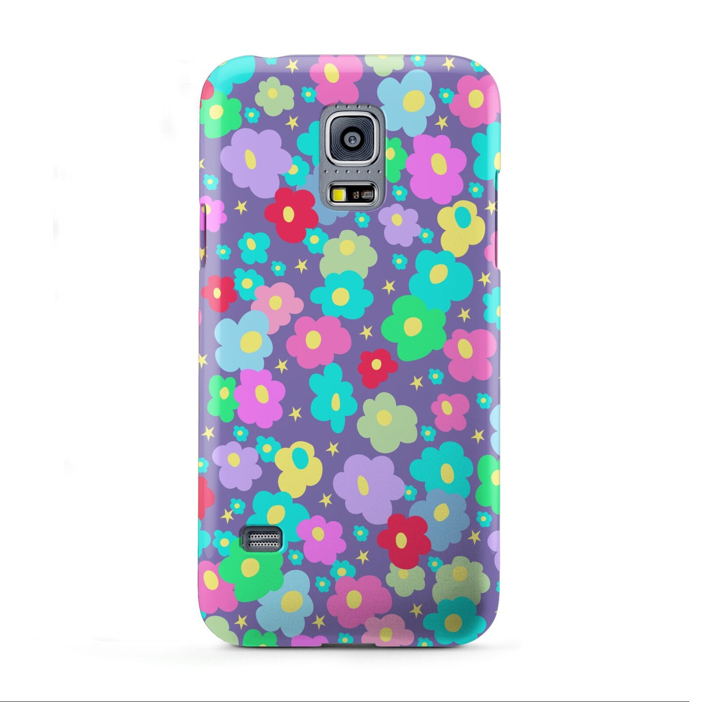 Colourful Flowers Samsung Galaxy S5 Mini Case