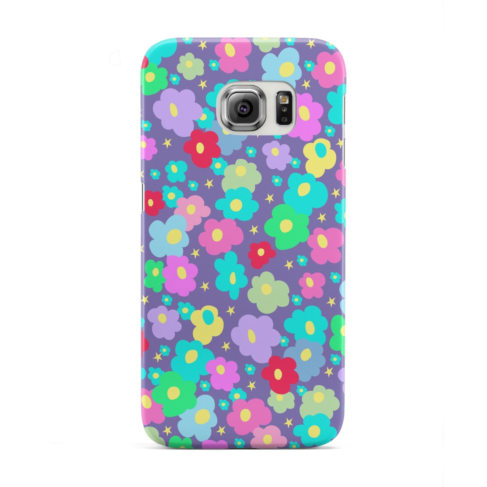 Colourful Flowers Samsung Galaxy S6 Edge Case