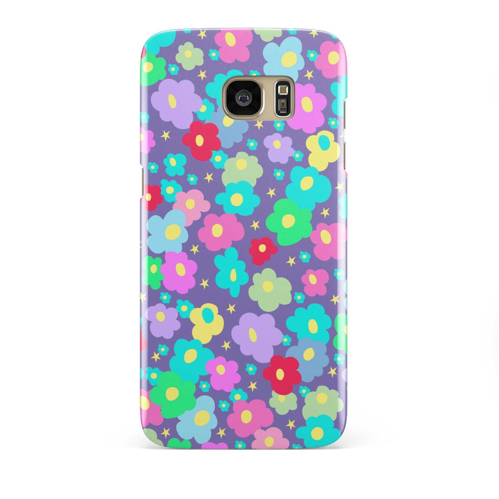 Colourful Flowers Samsung Galaxy S7 Edge Case