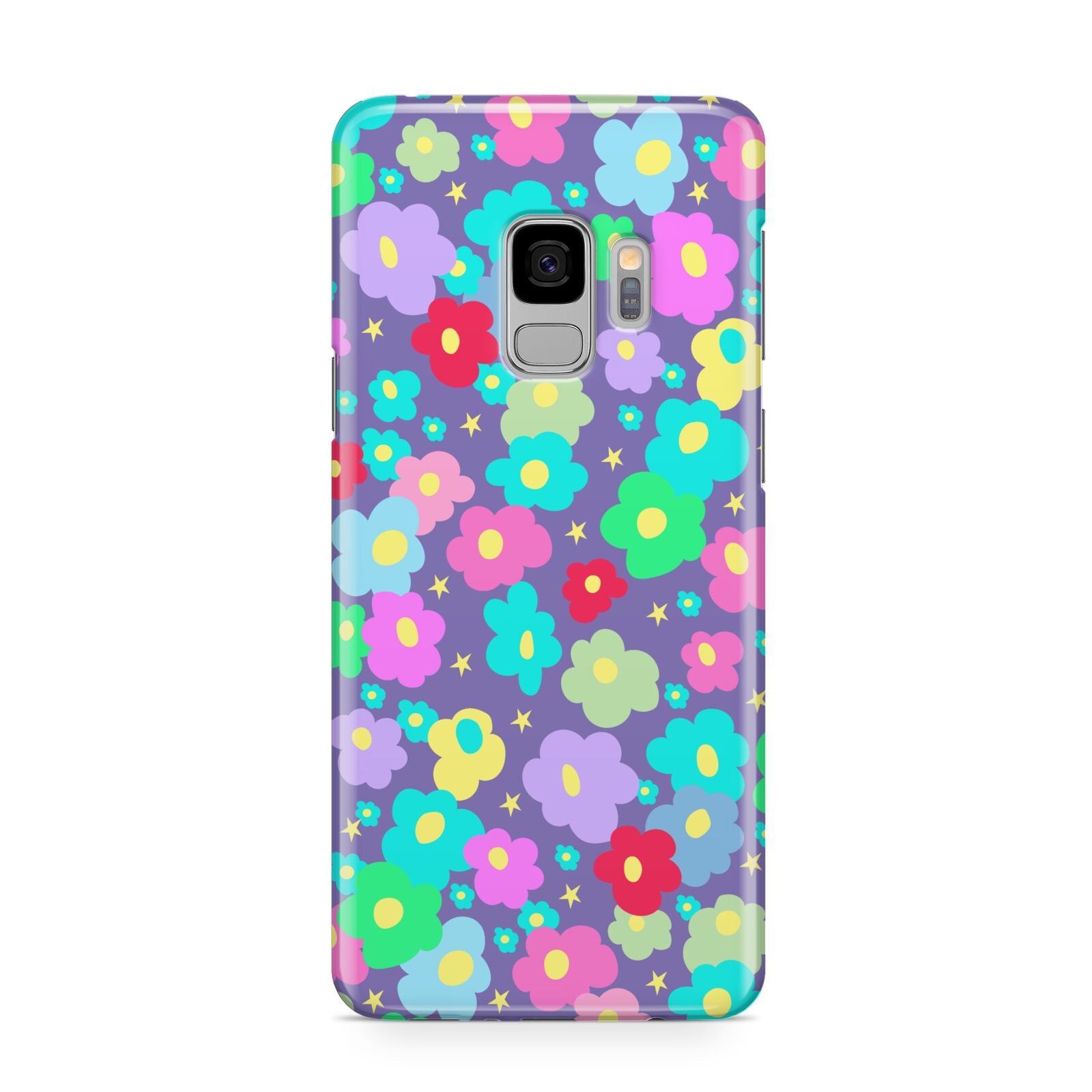 Colourful Flowers Samsung Galaxy S9 Case