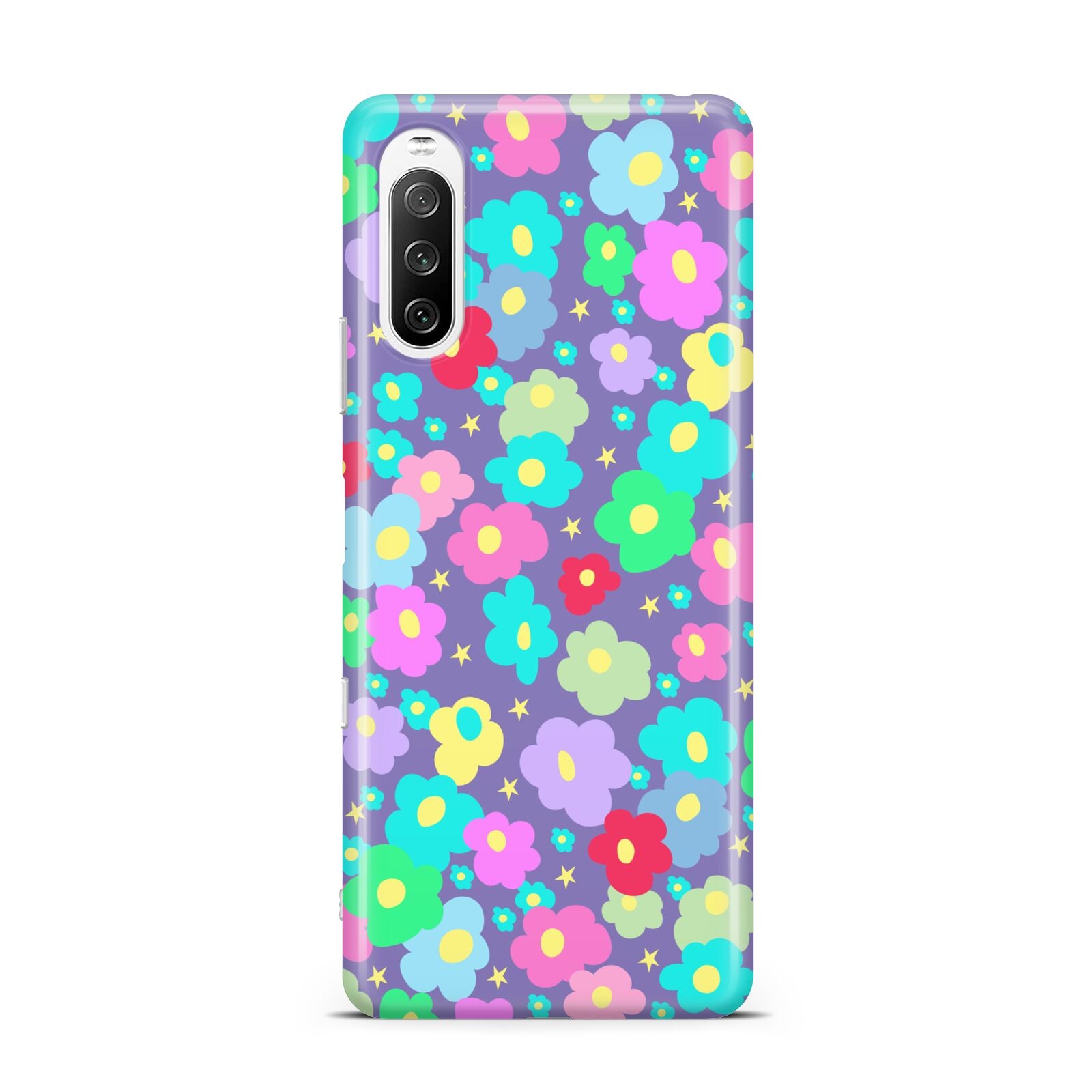 Colourful Flowers Sony Xperia 10 III Case