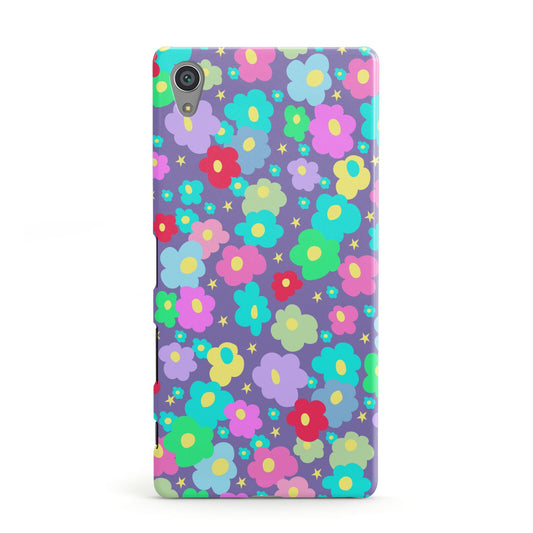 Colourful Flowers Sony Xperia Case