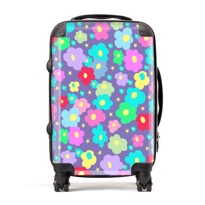 Colourful Flowers Suitcase