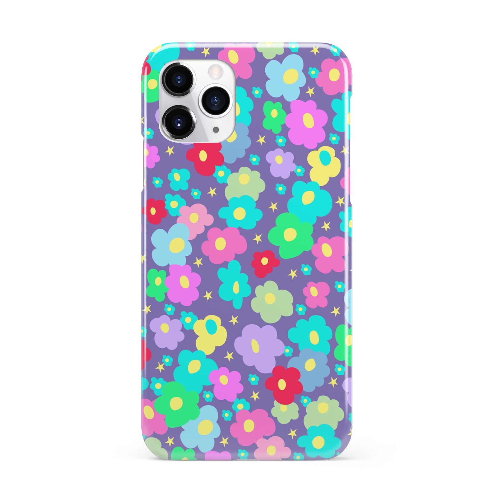 Colourful Flowers iPhone 11 Pro 3D Snap Case