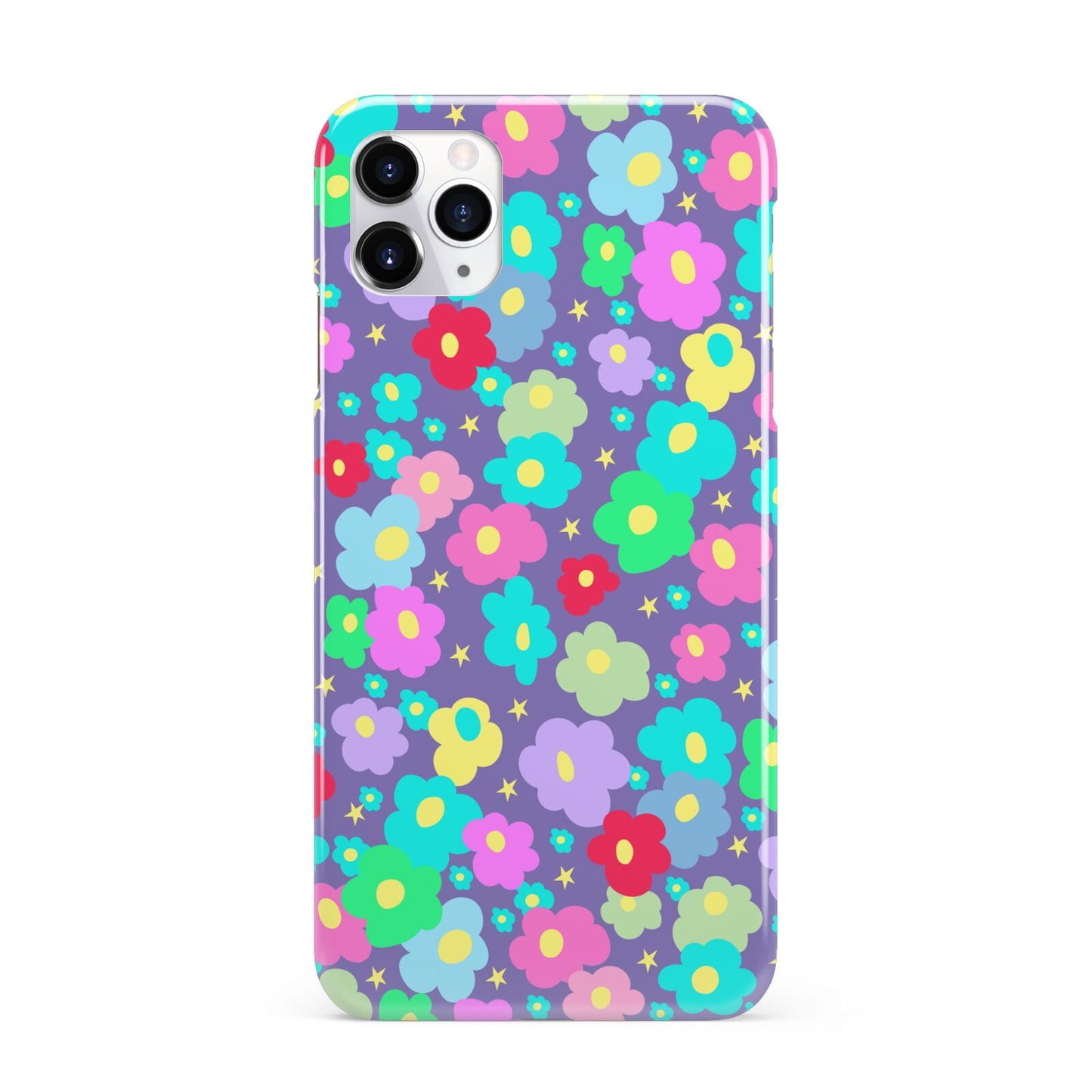 Colourful Flowers iPhone 11 Pro Max 3D Snap Case