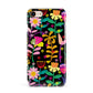 Colourful Flowery Apple iPhone 7 8 3D Snap Case