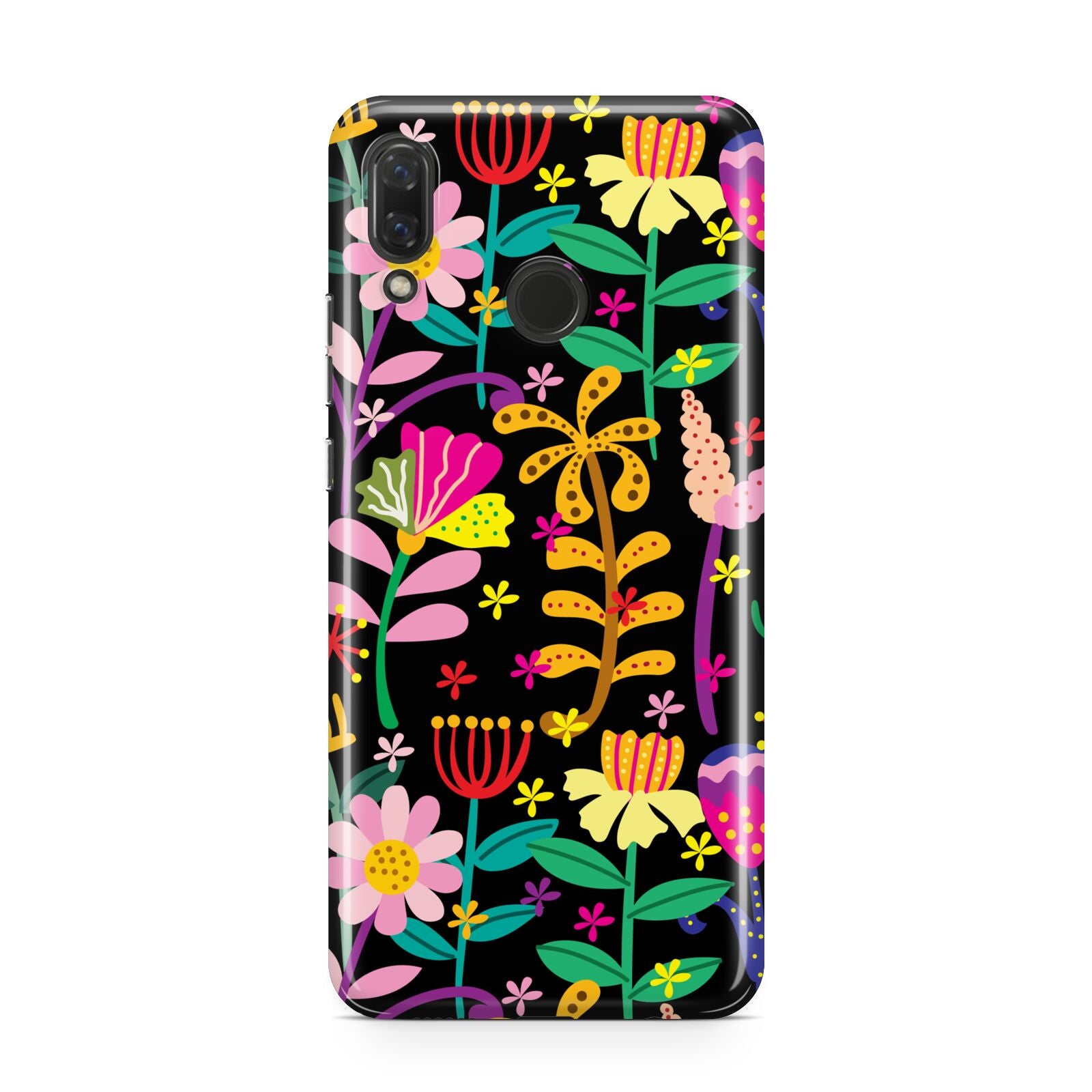 Colourful Flowery Huawei Nova 3 Phone Case