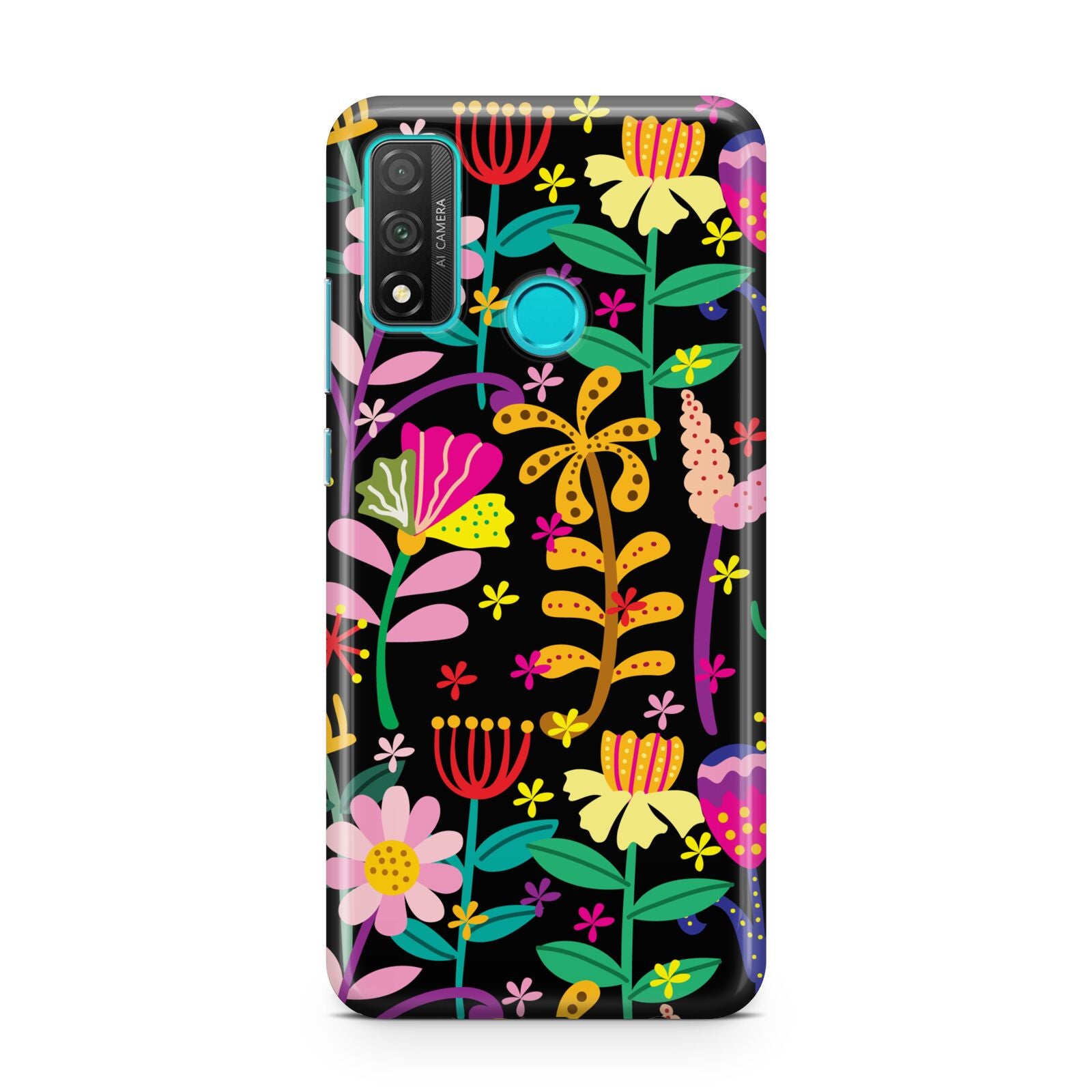 Colourful Flowery Huawei P Smart 2020