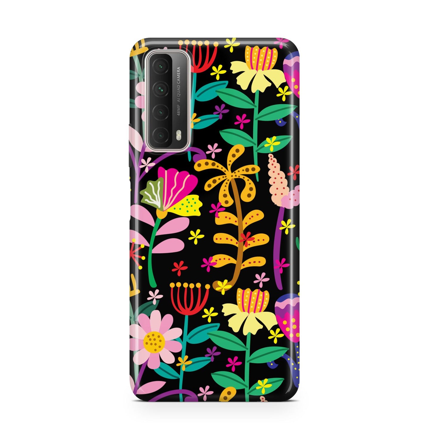 Colourful Flowery Huawei P Smart 2021