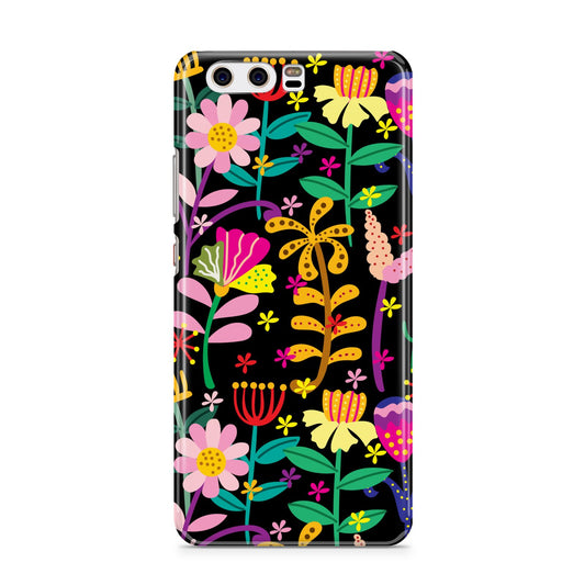 Colourful Flowery Huawei P10 Phone Case