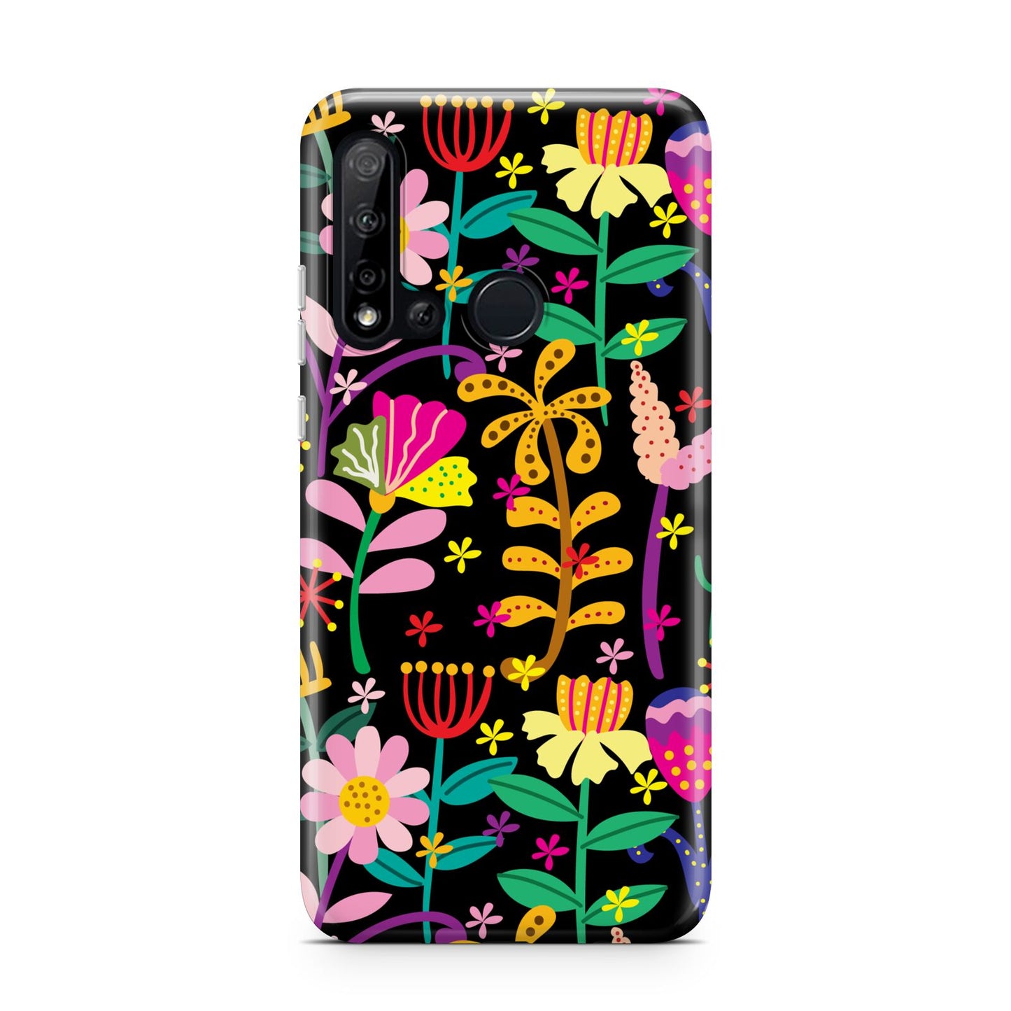 Colourful Flowery Huawei P20 Lite 5G Phone Case