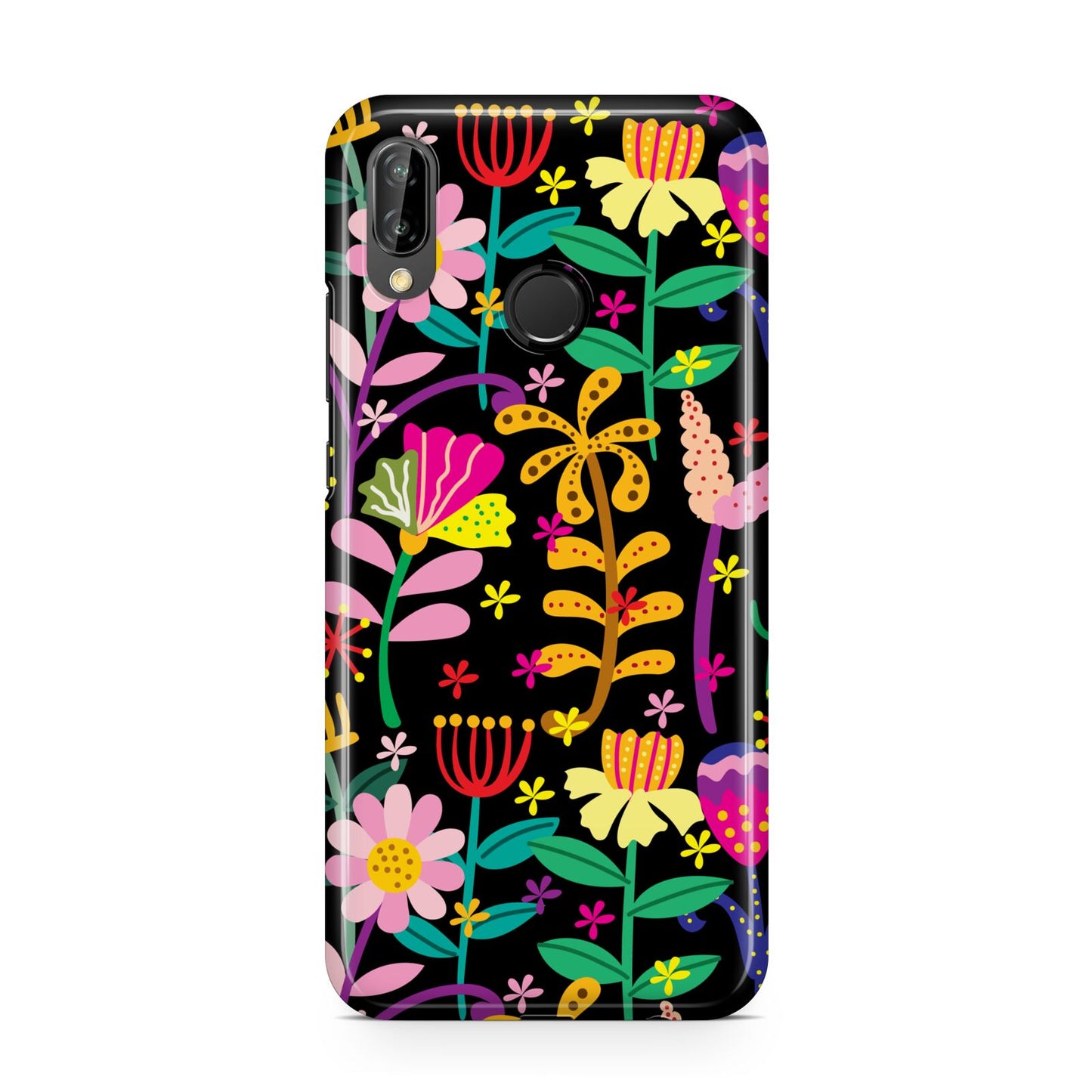 Colourful Flowery Huawei P20 Lite Phone Case