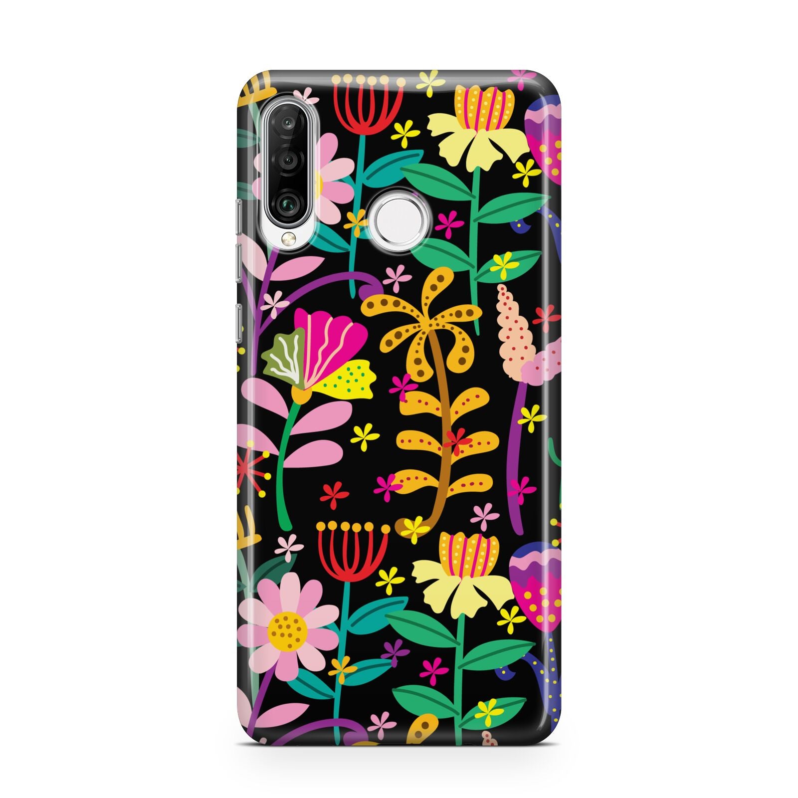 Colourful Flowery Huawei P30 Lite Phone Case