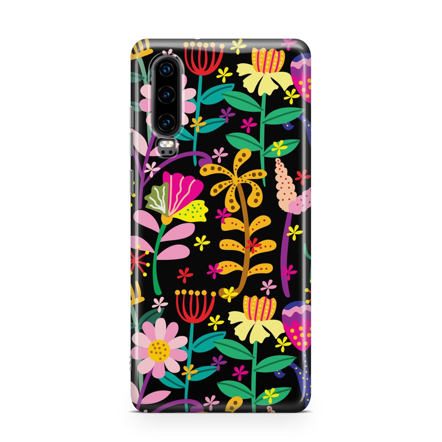 Colourful Flowery Huawei P30 Phone Case
