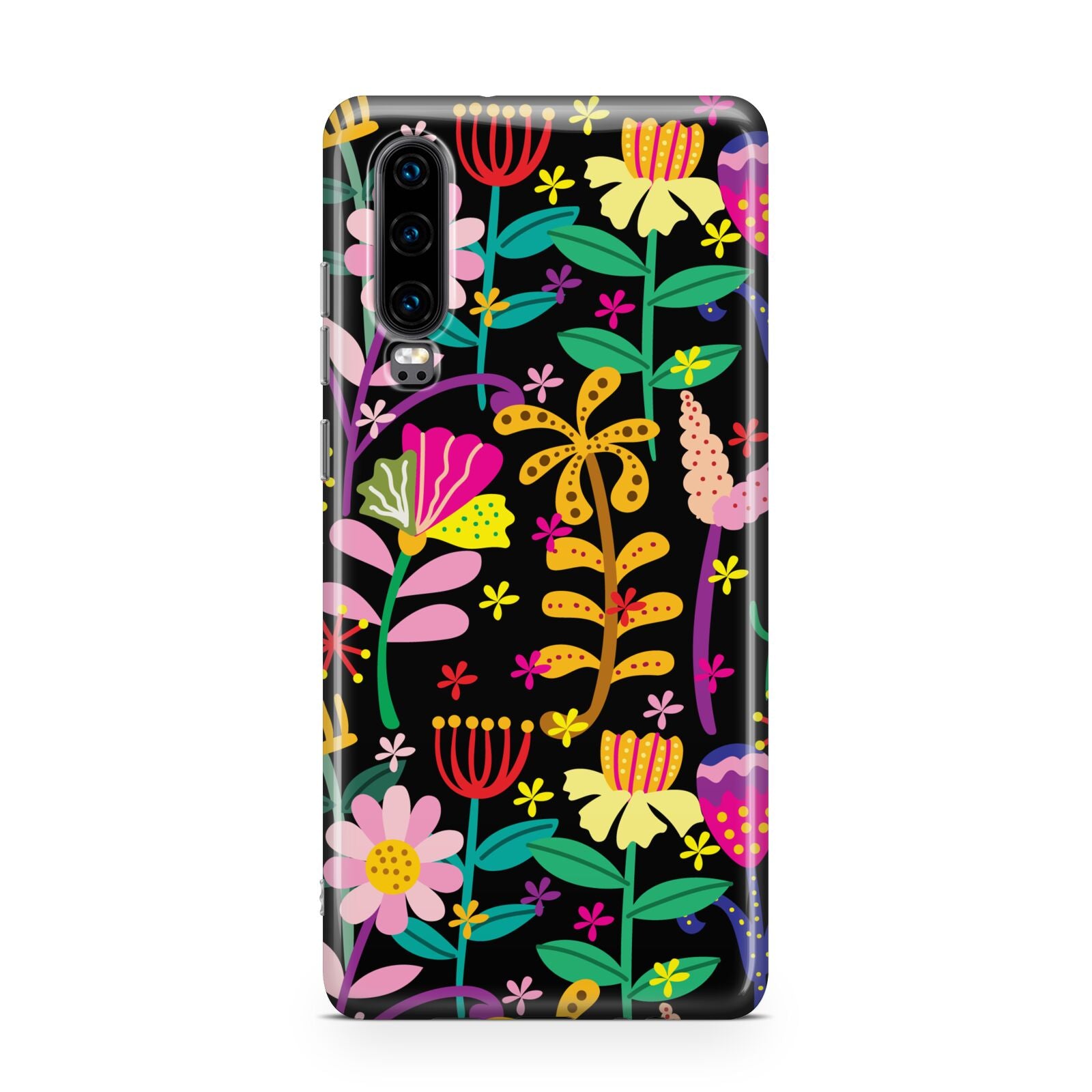 Colourful Flowery Huawei P30 Phone Case