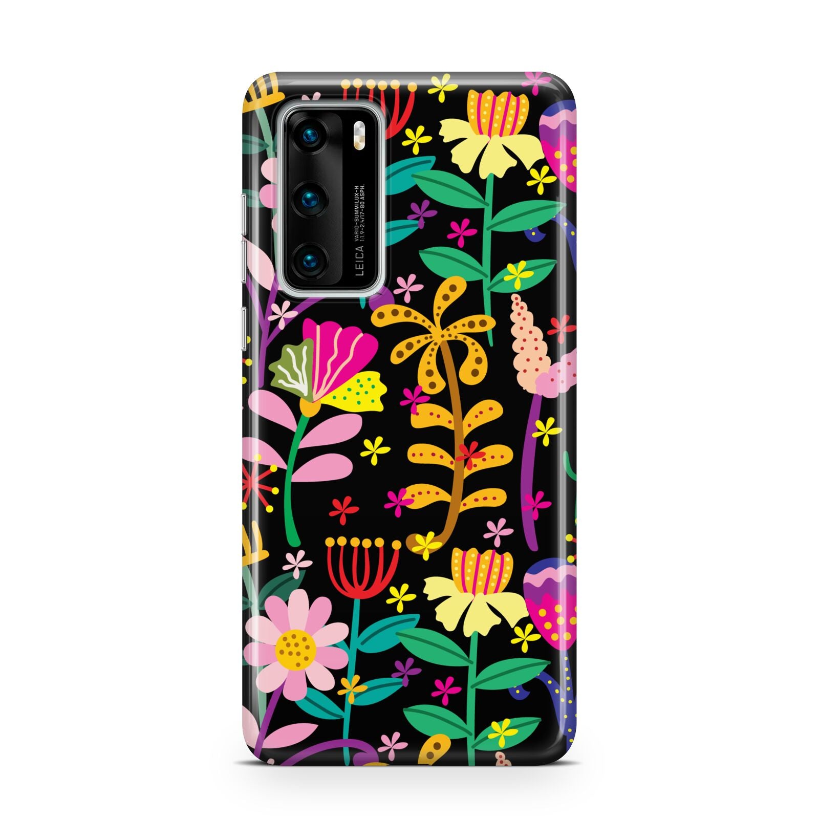 Colourful Flowery Huawei P40 Phone Case