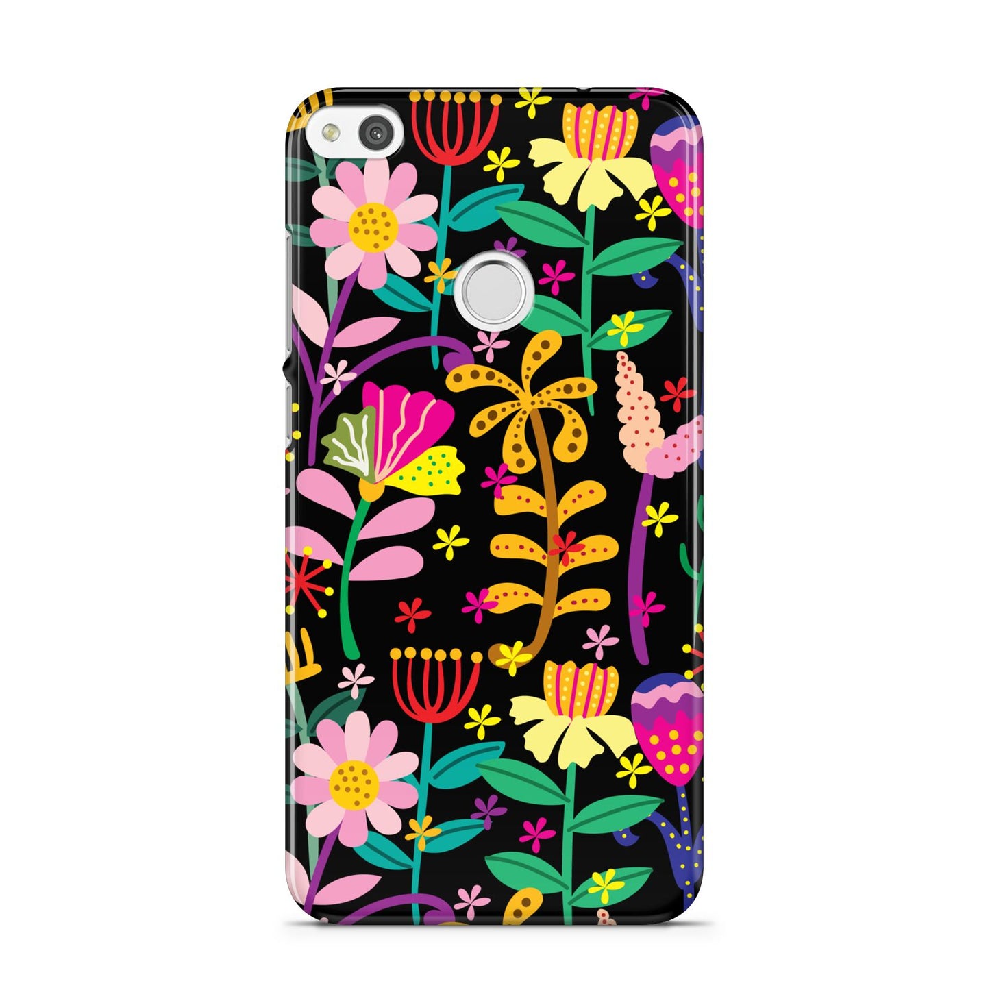 Colourful Flowery Huawei P8 Lite Case