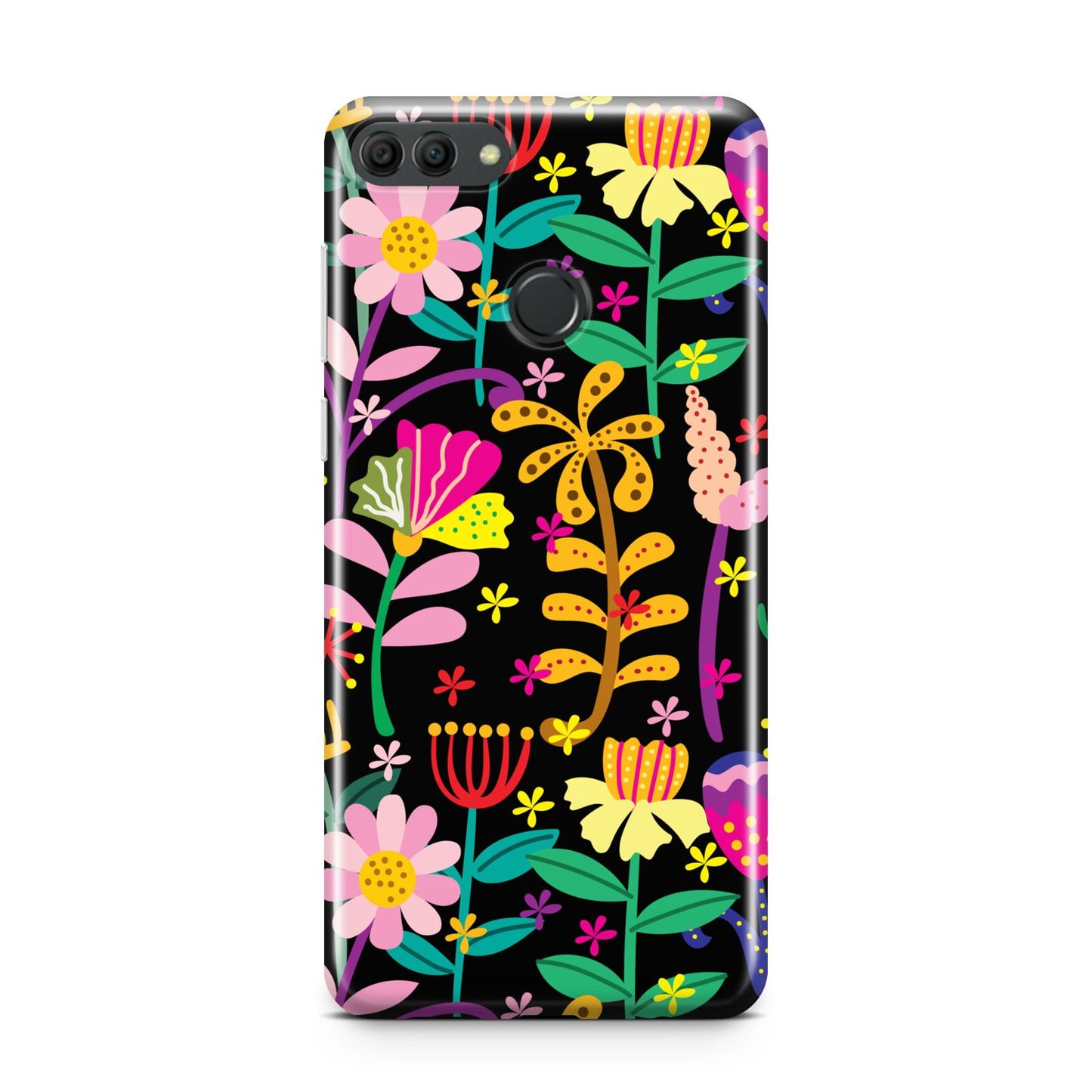 Colourful Flowery Huawei Y9 2018