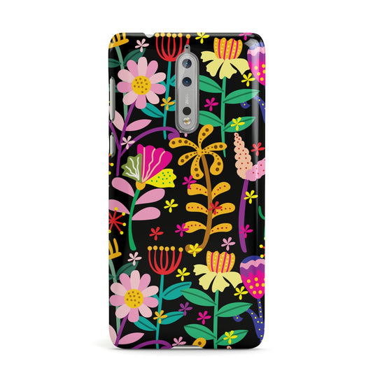 Colourful Flowery Nokia Case