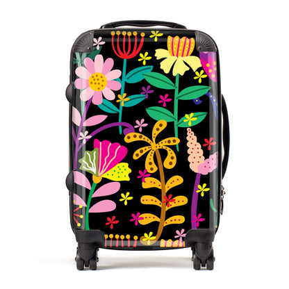 Colourful Flowery Suitcase