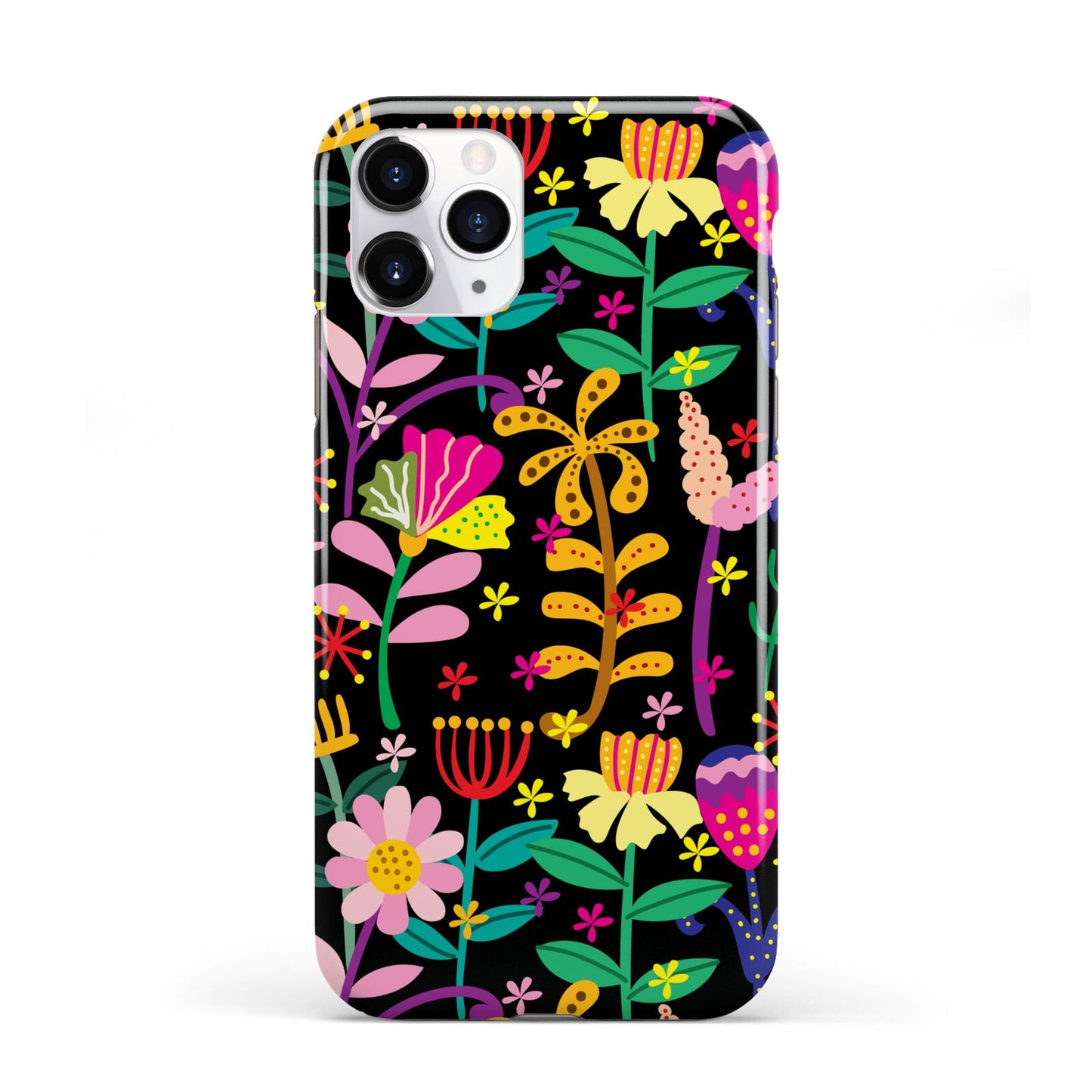 Colourful Flowery iPhone 11 Pro 3D Tough Case