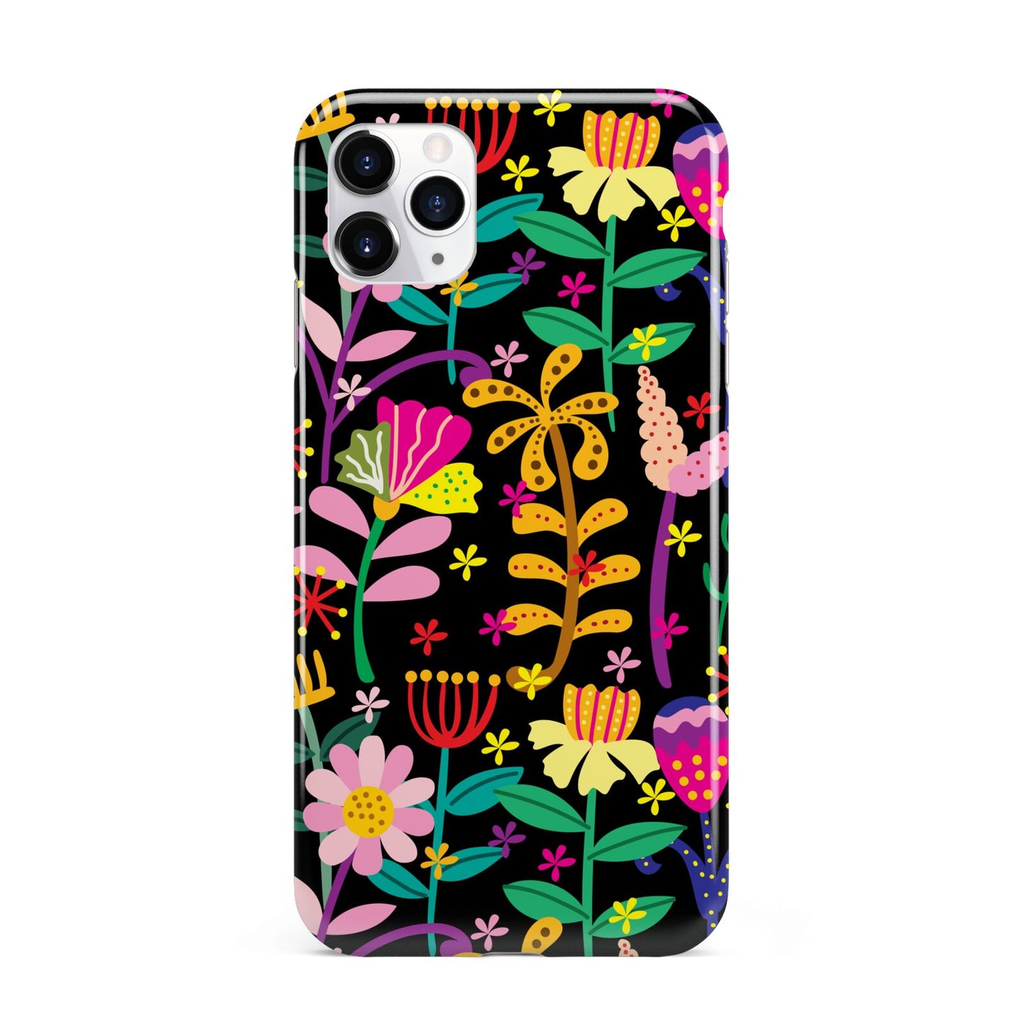 Colourful Flowery iPhone 11 Pro Max 3D Tough Case