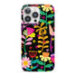 Colourful Flowery iPhone 13 Pro Full Wrap 3D Snap Case